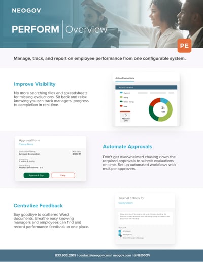 Thumbnail of the NEOGOV Perform Overview