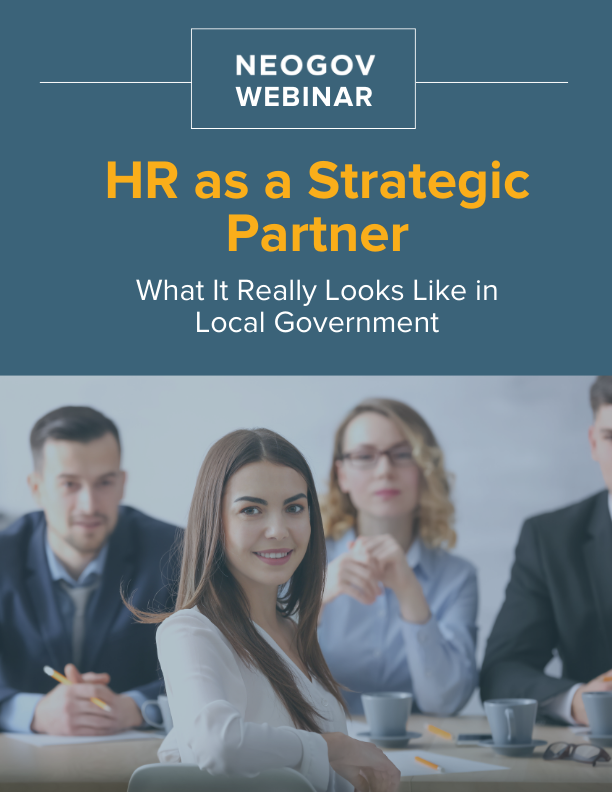 HR as a Strategic Partner: What It Really Looks Like in Local Government