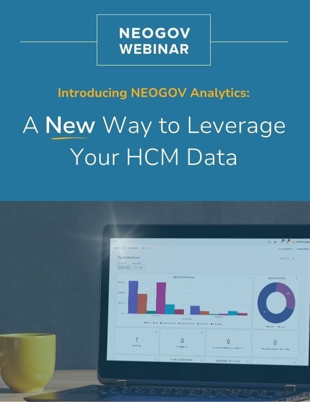 Introducing NEOGOV Analytics: A New Way to Leverage Your HCM Data
